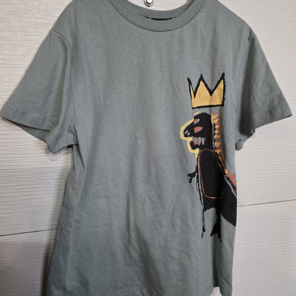 Kids' Dinosaur Crown Tee - Green